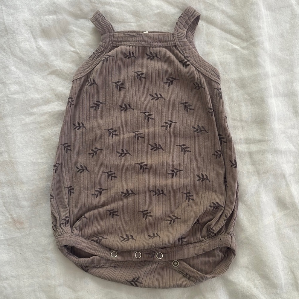 Kate Quinn strappie bubble onesie